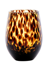 Load image into Gallery viewer, Juliska Puro Tortoiseshell Stemless Wine Glass