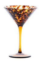 Load image into Gallery viewer, Juliska Puro Tortoiseshell Stemless Martini