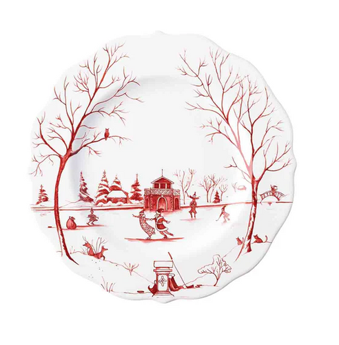 Juliska Country Estate Winter Frolic Party Plate