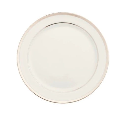 Pickard White Bracelet Dinner Plate