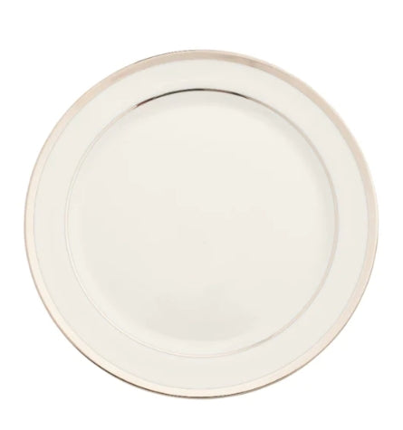 Pickard White Bracelet Salad Plate