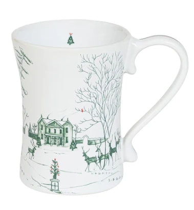 Juliska Country Estate Winter Frolic Evergreen Mug