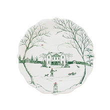 Load image into Gallery viewer, Juliska Country Estate Winter Frolic Evergreen Party Plate